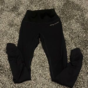 Whitney Simmons High Rise Black Gymshark Leggings